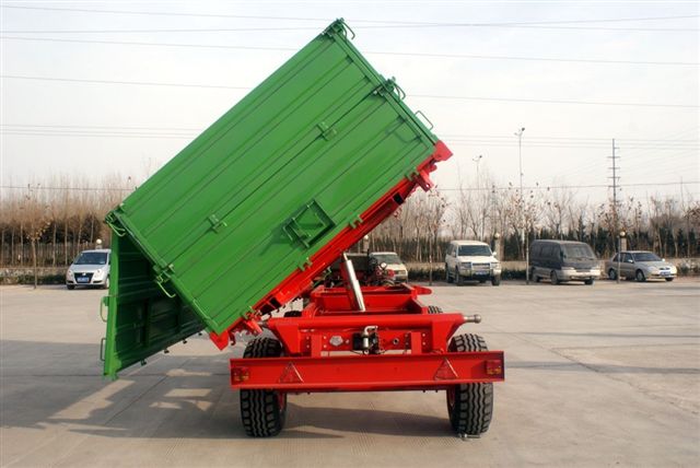 3 way side tipping trailer